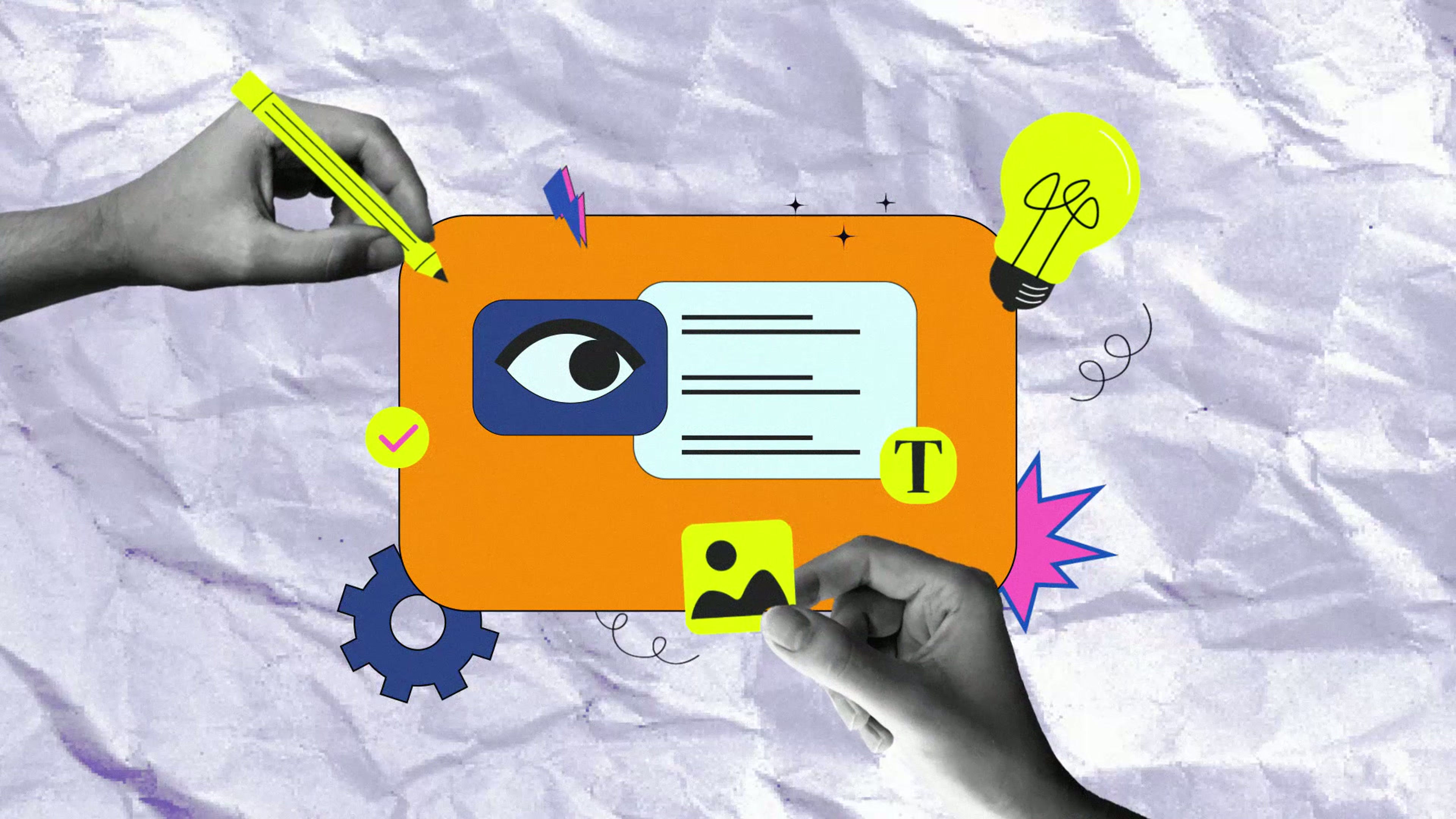 Collage Style Animation